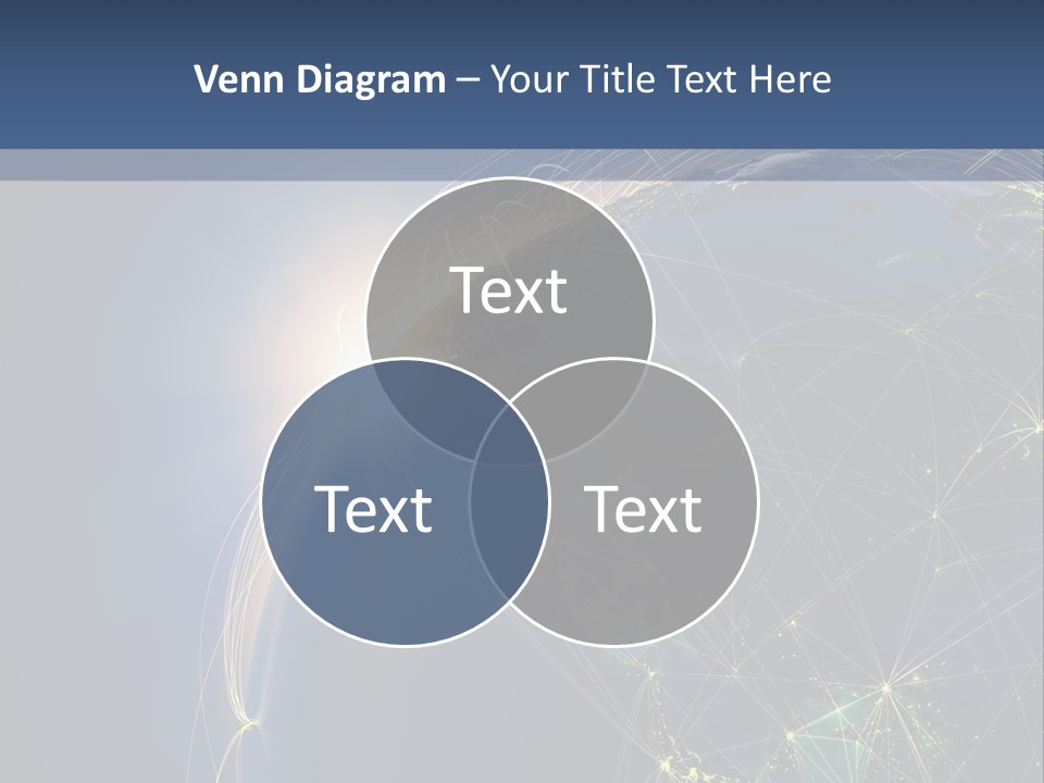Navigate Worldwide Trail PowerPoint Template
