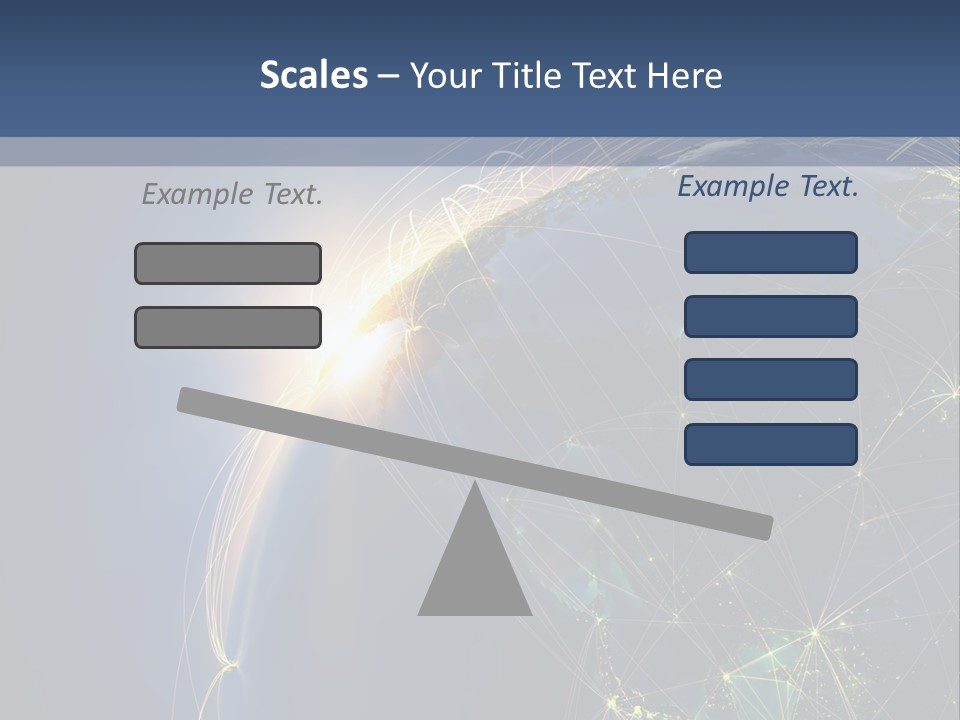 Navigate Worldwide Trail PowerPoint Template