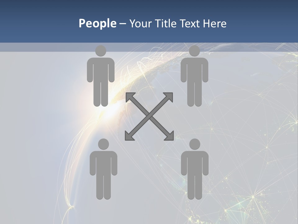 Navigate Worldwide Trail PowerPoint Template