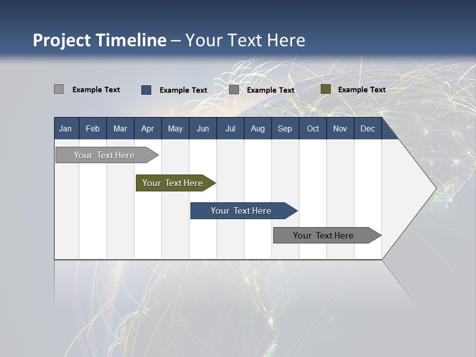 Coverage World Earth PowerPoint Template