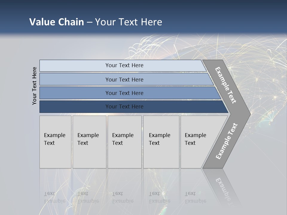 Coverage World Earth PowerPoint Template