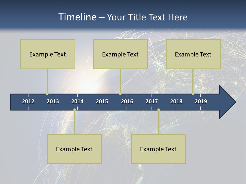 Coverage World Earth PowerPoint Template