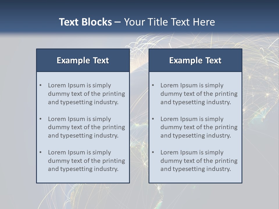 Coverage World Earth PowerPoint Template