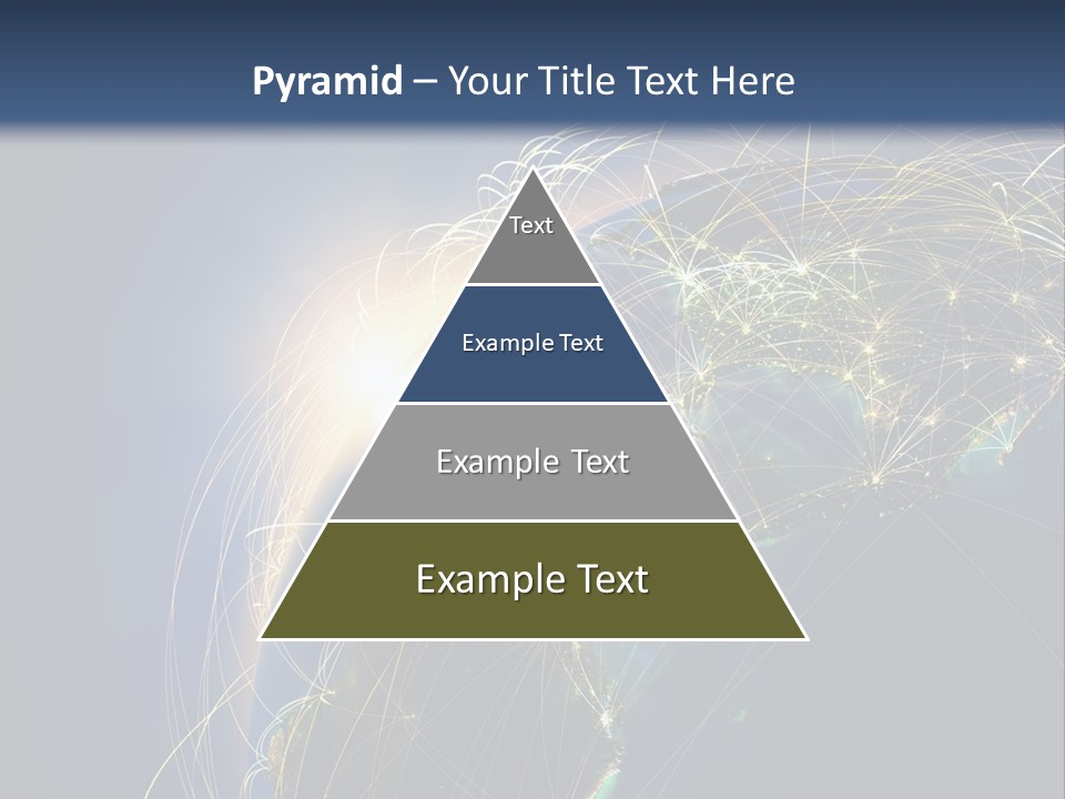 Coverage World Earth PowerPoint Template