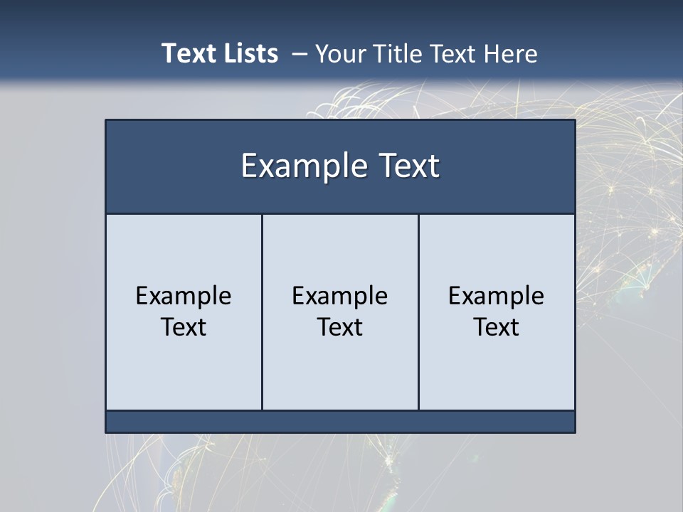 Coverage World Earth PowerPoint Template