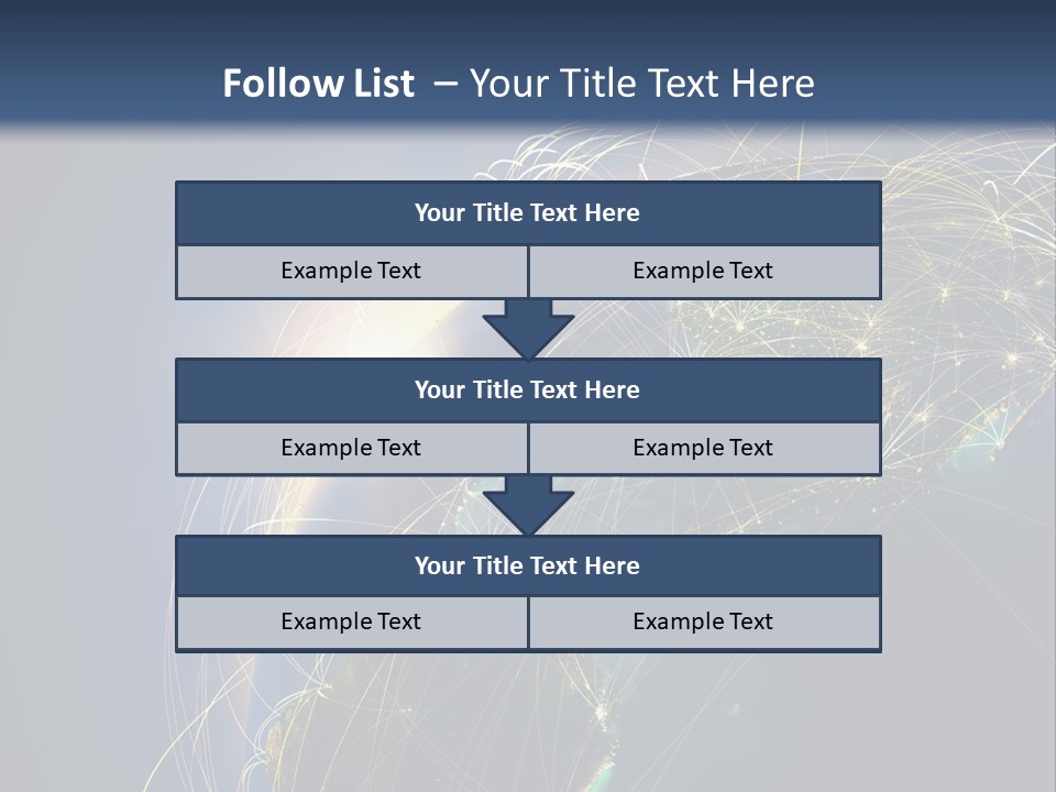 Coverage World Earth PowerPoint Template