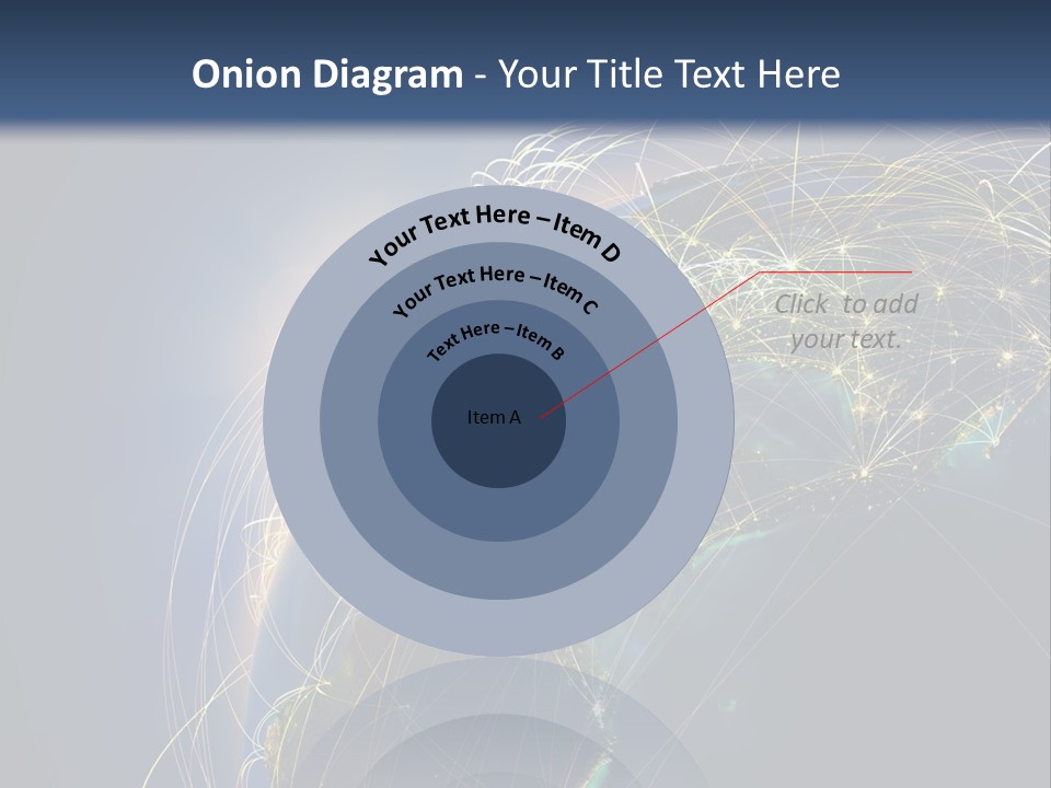 Coverage World Earth PowerPoint Template