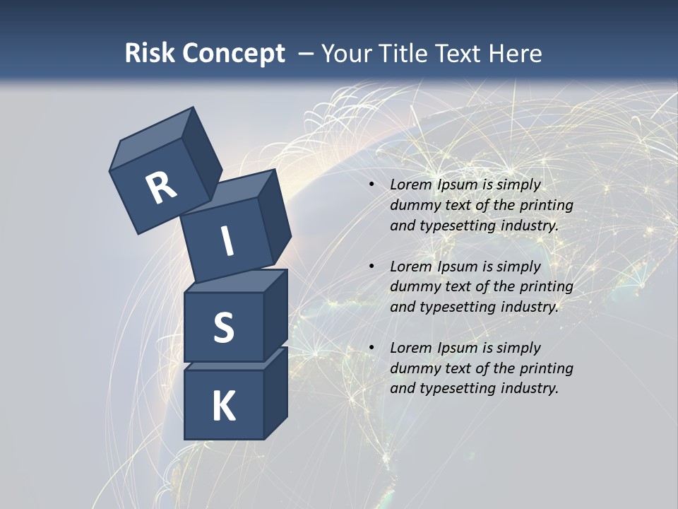 Coverage World Earth PowerPoint Template