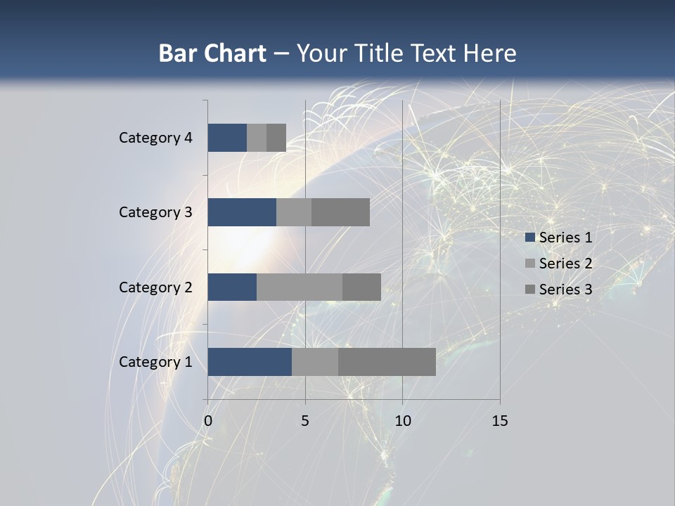 Coverage World Earth PowerPoint Template