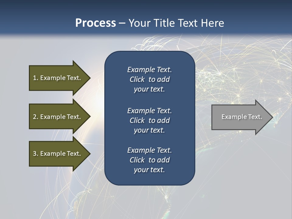 Coverage World Earth PowerPoint Template