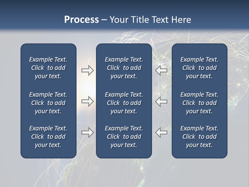 Coverage World Earth PowerPoint Template