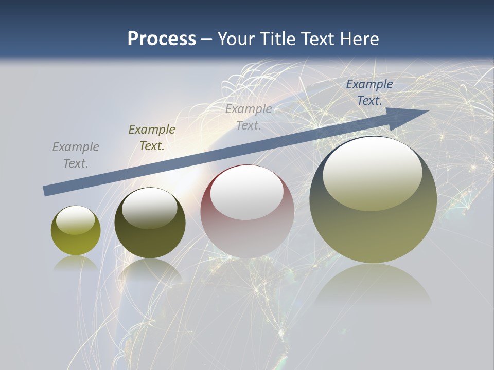 Coverage World Earth PowerPoint Template