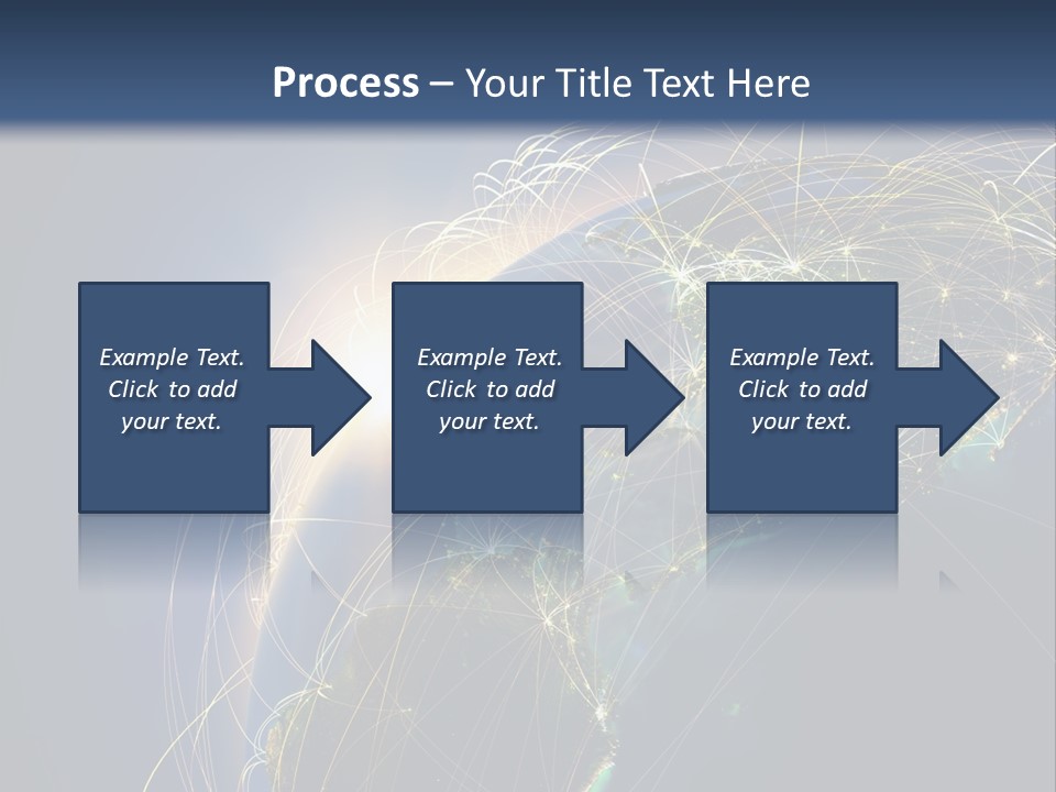 Coverage World Earth PowerPoint Template