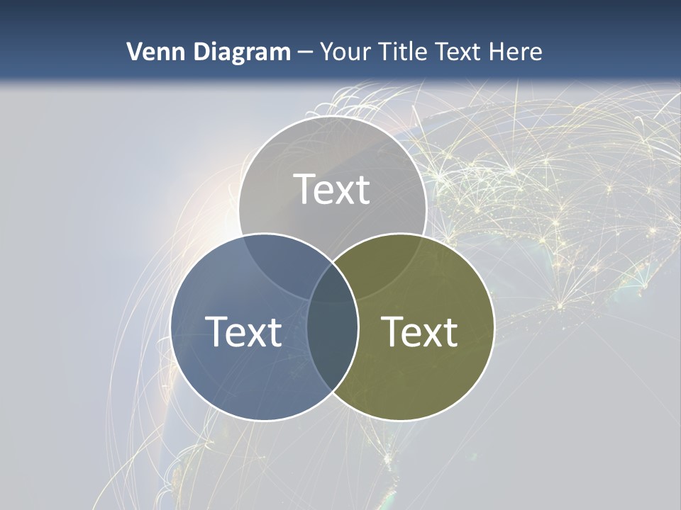 Coverage World Earth PowerPoint Template