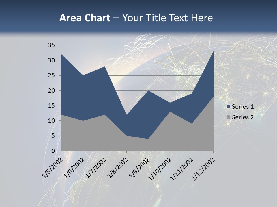Coverage World Earth PowerPoint Template