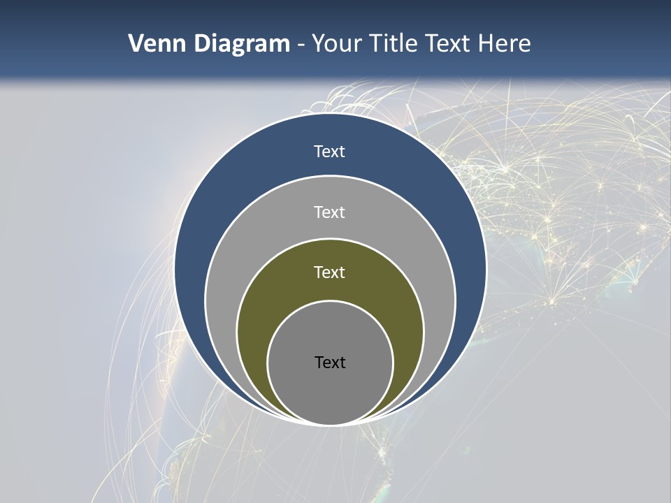 Coverage World Earth PowerPoint Template