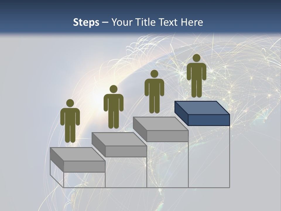 Coverage World Earth PowerPoint Template