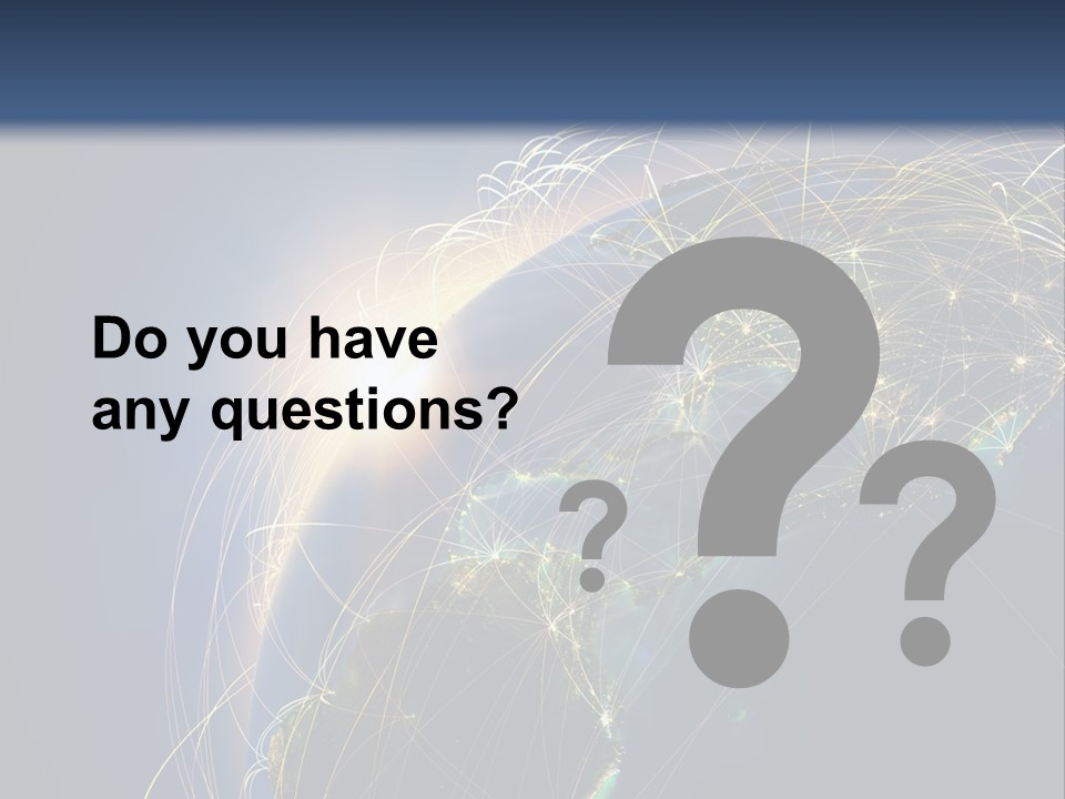 Coverage World Earth PowerPoint Template