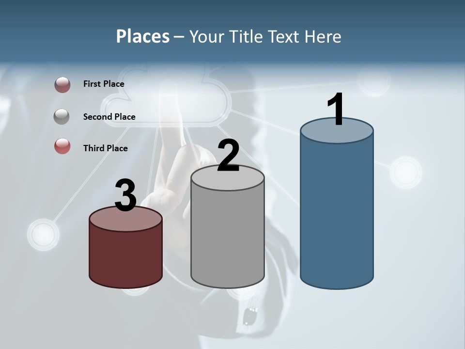 Touch Screen Technology Key PowerPoint Template