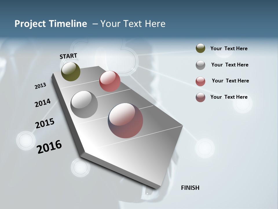 Touch Screen Technology Key PowerPoint Template
