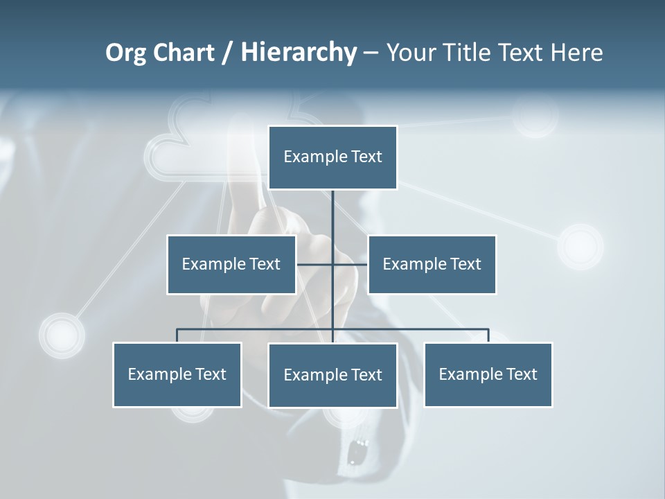 Touch Screen Technology Key PowerPoint Template