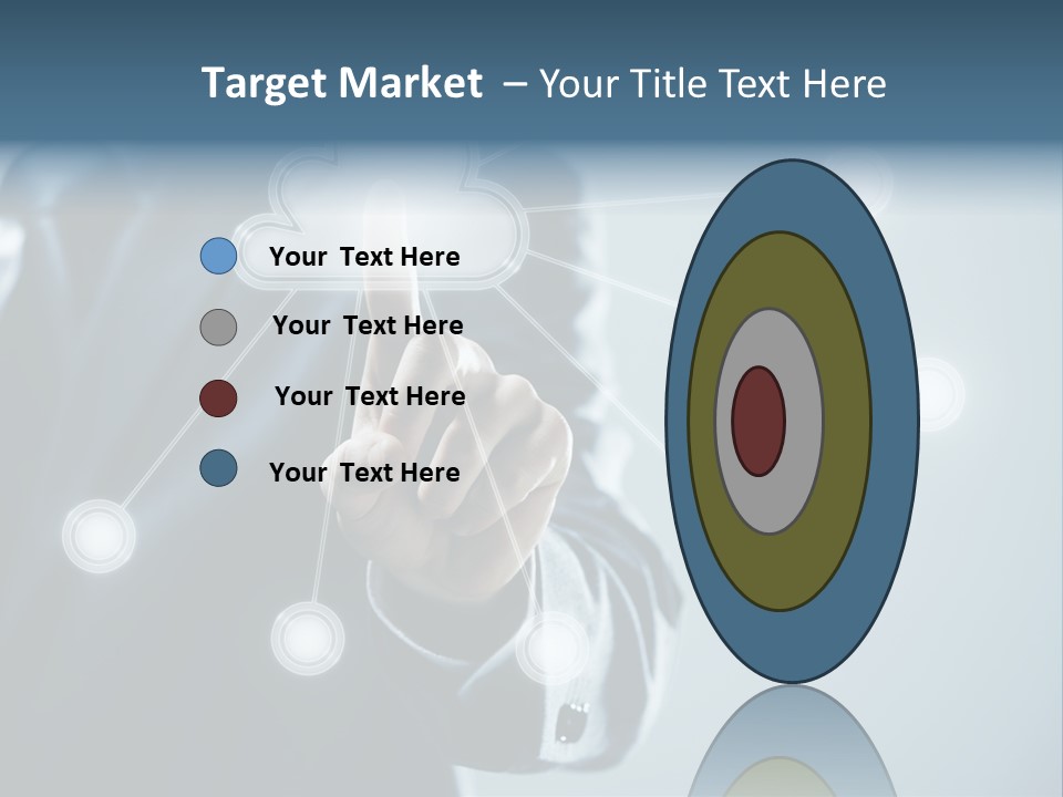 Touch Screen Technology Key PowerPoint Template