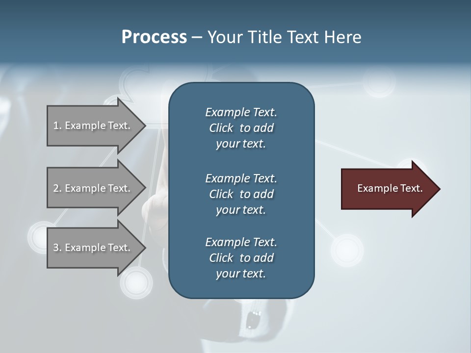 Touch Screen Technology Key PowerPoint Template