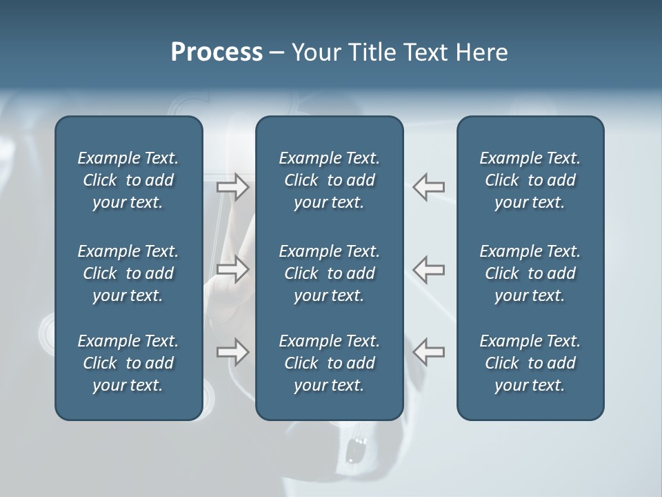 Touch Screen Technology Key PowerPoint Template