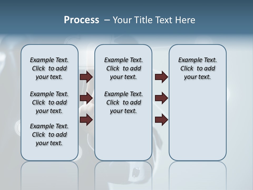 Touch Screen Technology Key PowerPoint Template