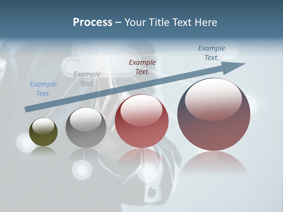 Touch Screen Technology Key PowerPoint Template