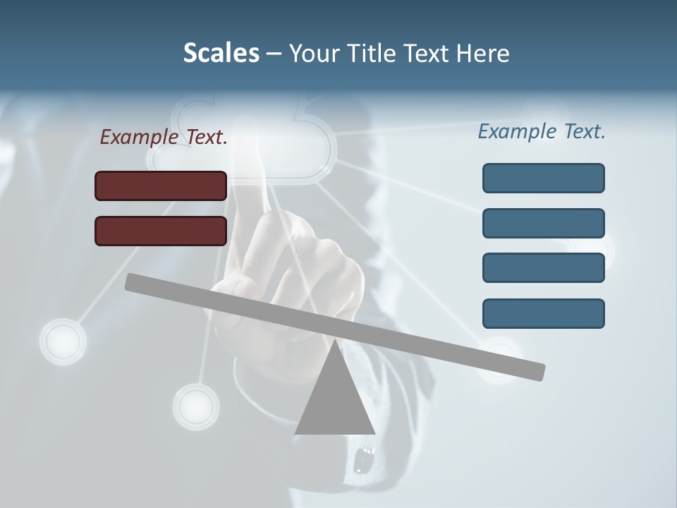 Touch Screen Technology Key PowerPoint Template