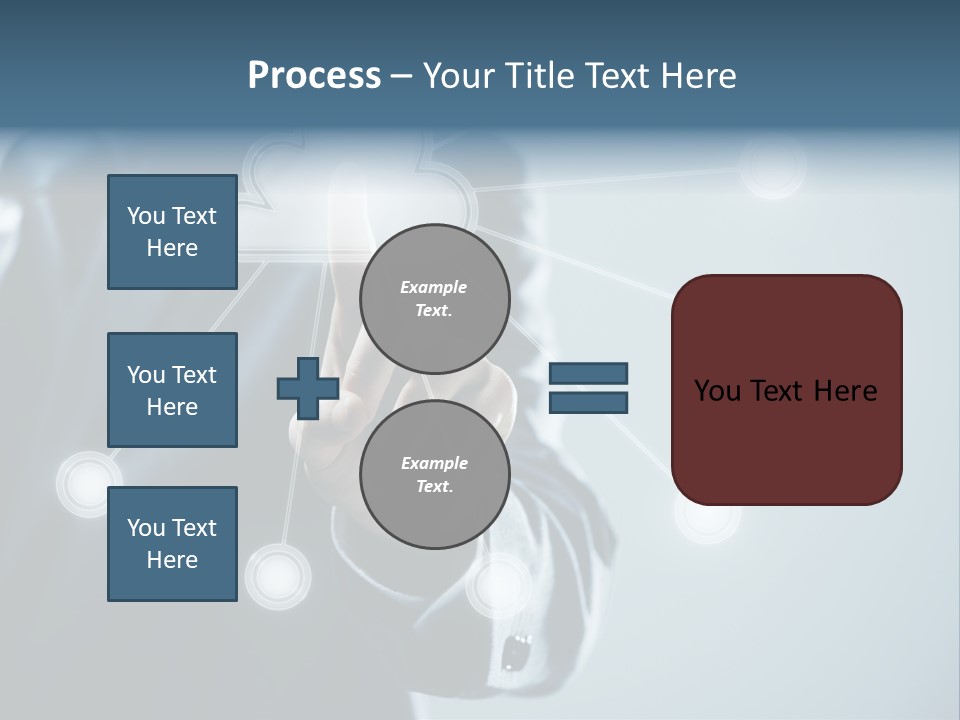 Touch Screen Technology Key PowerPoint Template