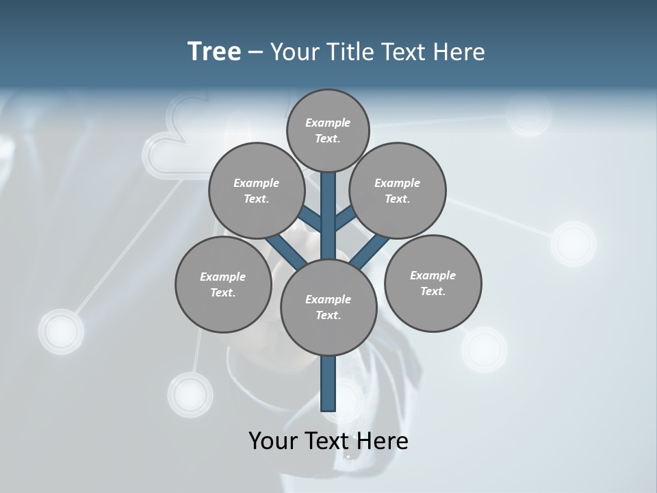 Touch Screen Technology Key PowerPoint Template