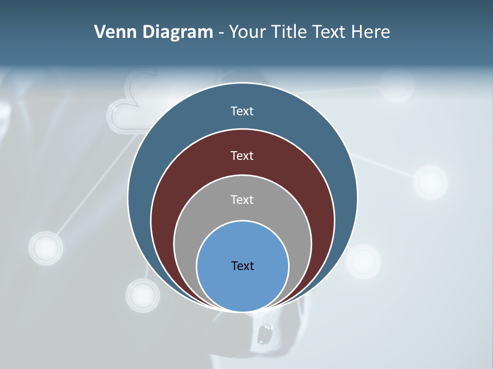 Touch Screen Technology Key PowerPoint Template
