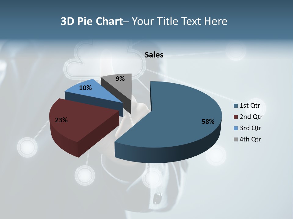 Touch Screen Technology Key PowerPoint Template