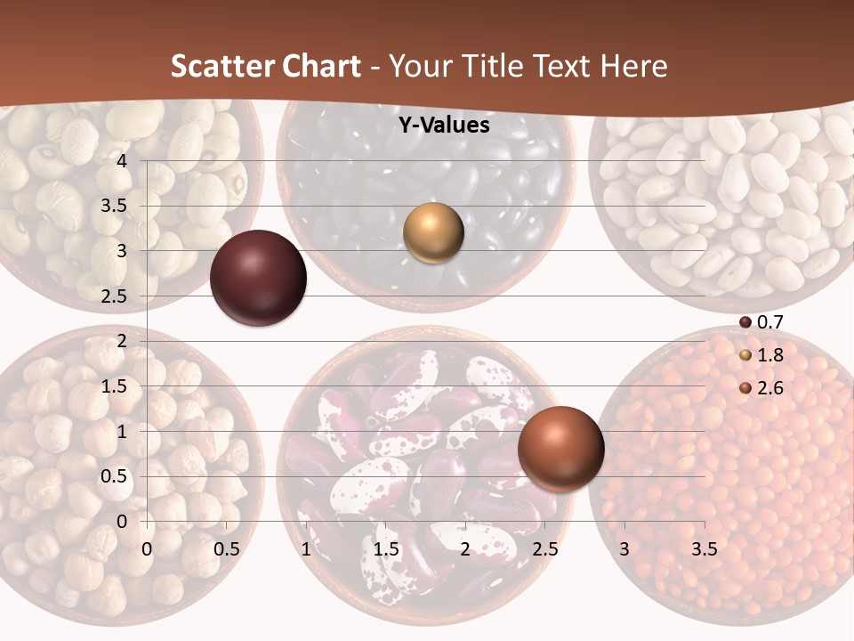 Food Lentils Wood PowerPoint Template