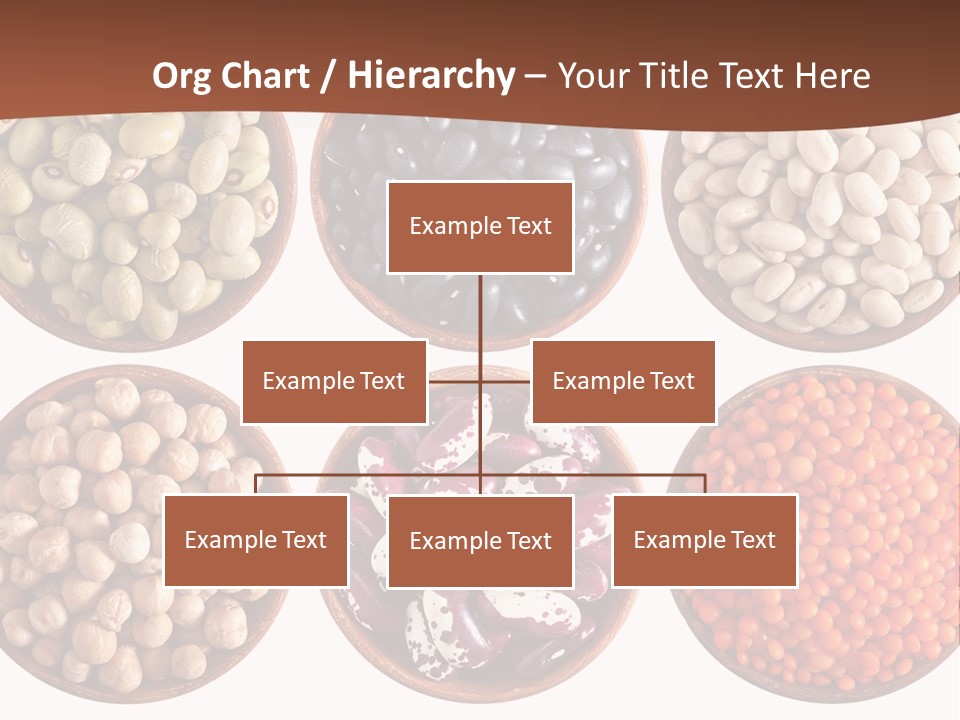 Food Lentils Wood PowerPoint Template