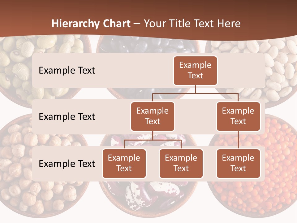 Food Lentils Wood PowerPoint Template