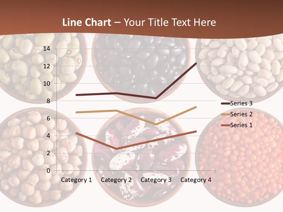 Food Lentils Wood PowerPoint Template