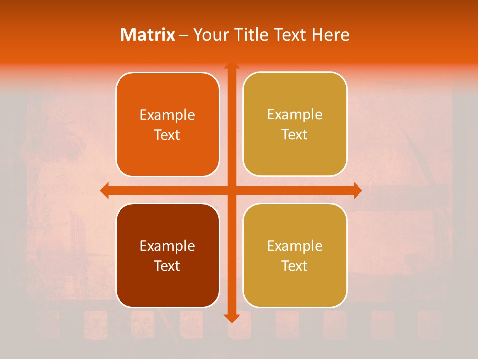 Border Broad Movie PowerPoint Template