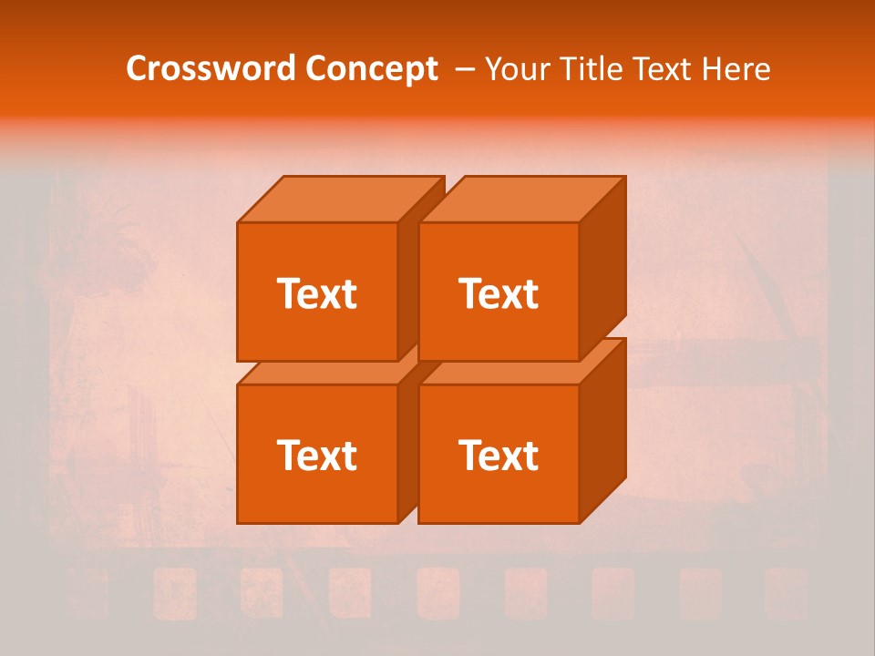 Border Broad Movie PowerPoint Template