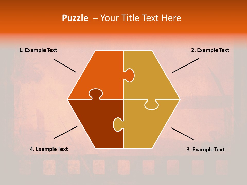 Border Broad Movie PowerPoint Template