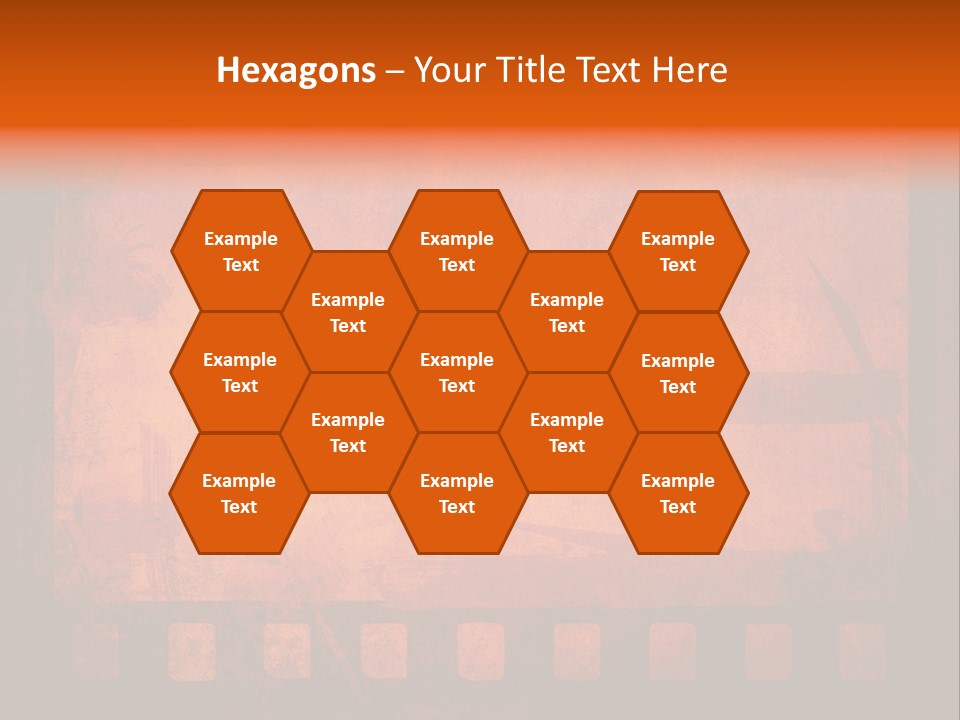 Border Broad Movie PowerPoint Template