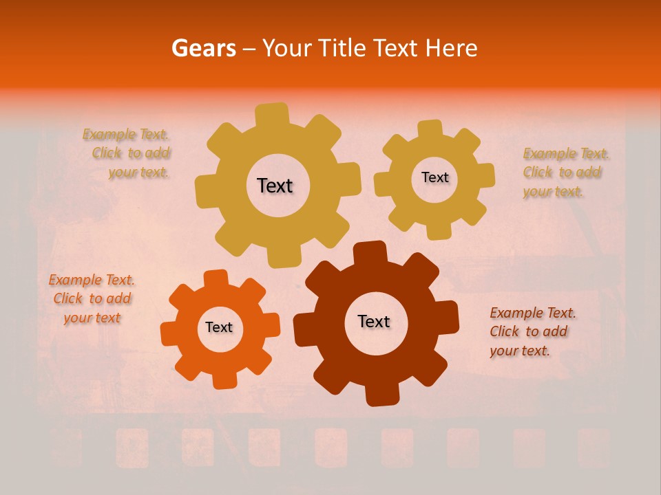 Border Broad Movie PowerPoint Template