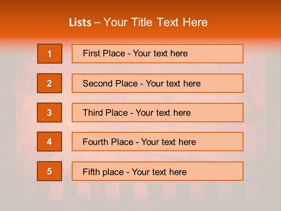 Border Broad Movie PowerPoint Template
