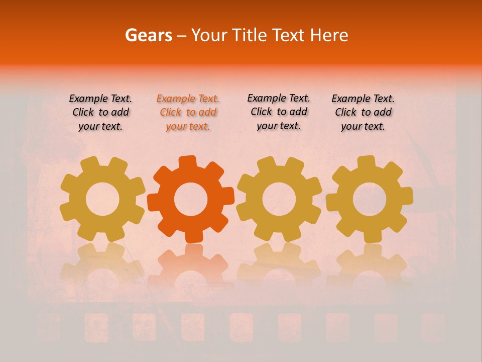 Border Broad Movie PowerPoint Template