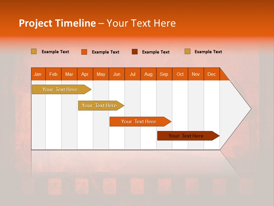 Border Broad Movie PowerPoint Template