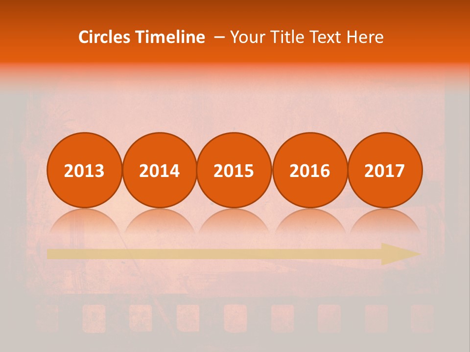 Border Broad Movie PowerPoint Template