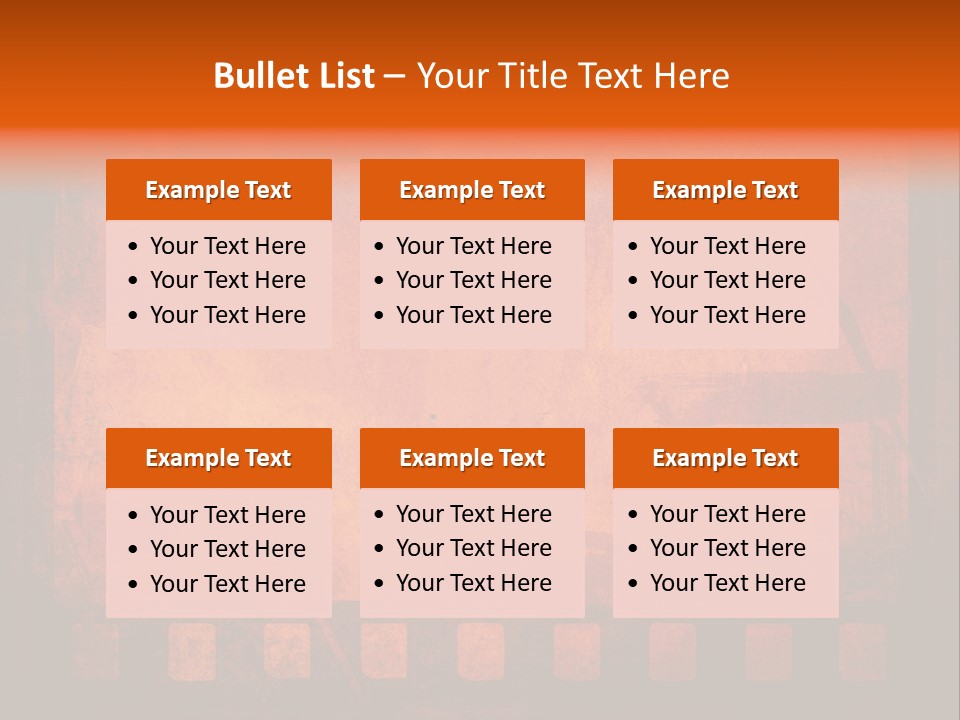 Border Broad Movie PowerPoint Template