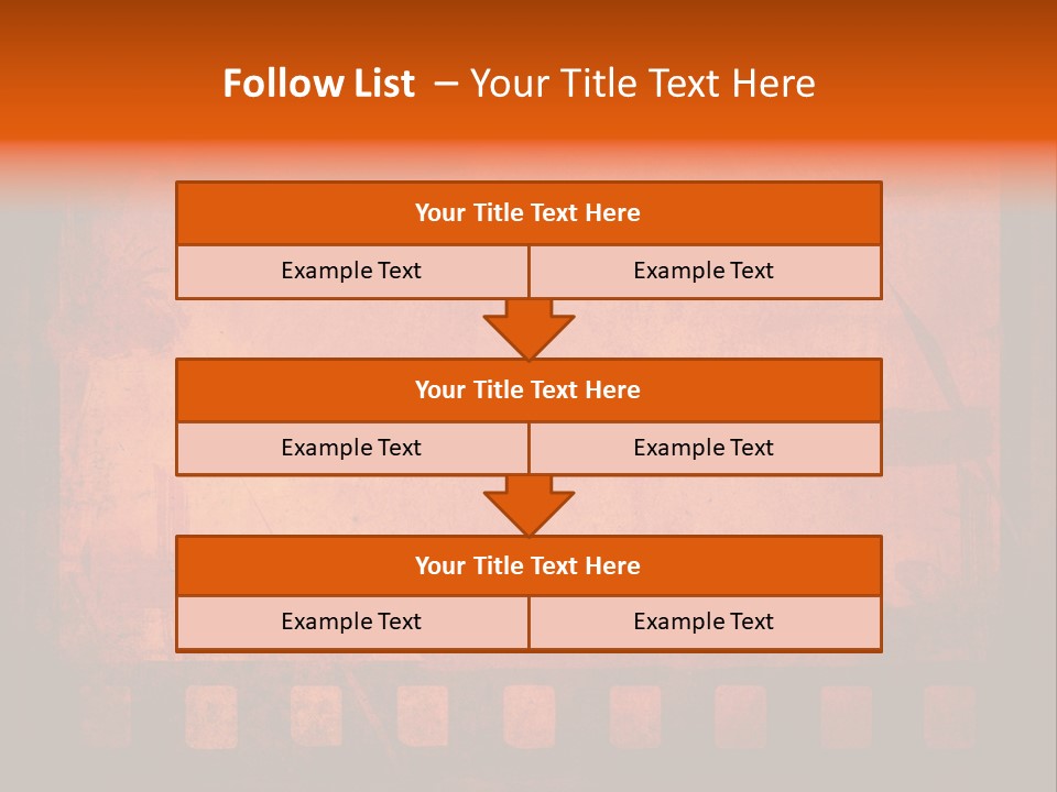 Border Broad Movie PowerPoint Template